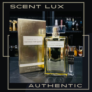 [Scent Lux 10ml] Nước hoa unisex cao cấp Narciso Santal Musc EDP