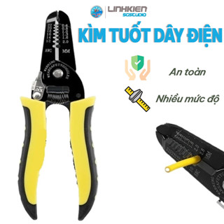 Kìm Tuốt Dây Điện, Dây Cáp Đa Năng Tay Cầm Chắc Chắc Nhiều Kích Thước Dây Dụng Cụ Chữa Điện Gia Dụng