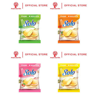 Bánh bông lan kem Solo 168g Phạm Nguyên