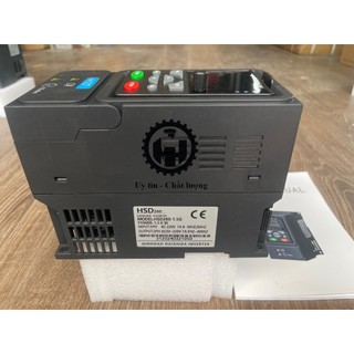 Biến tần 1.5kw - 220v hsd260 vào 1pha 220v ra 3pha 220v