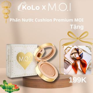 Phấn Nước MOI Cushion Hồ Ngọc Hà M.O.I Cosmetics Premium Bản Cao Cấp Dưỡng Ẩm Mỏng Mịn Che Khuyết Điểm Chính Hãng