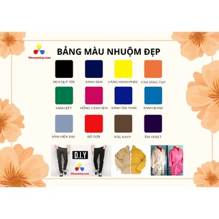 Màu nhuộm đen quần áo
