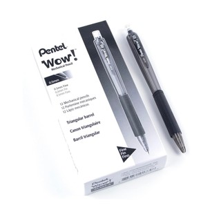 Bút chì kim pentel 0.5mm thân tam giác – al405as màu đen