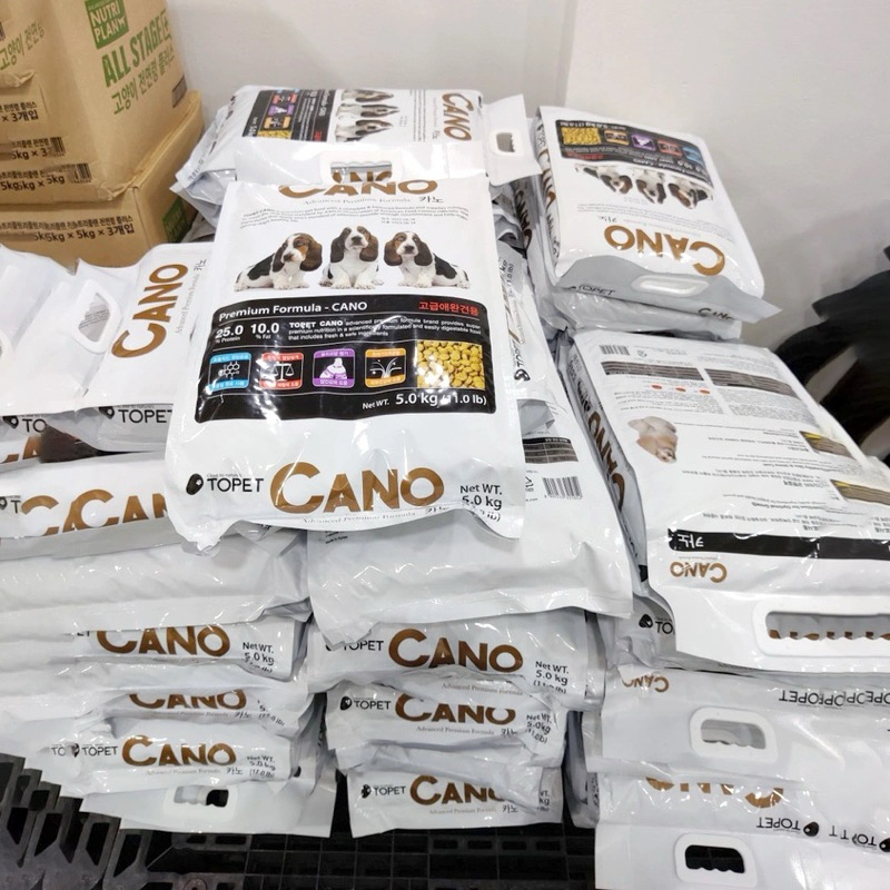 5KG THỨC ĂN DÀNH CHO CHÓ MỌI LỨA TUỔI TOPET CANO