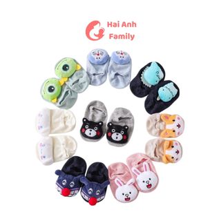 Tất hình thú, vớ hình thú 3D đáng yêu cho bé 0-2 tuổi, được chọn mẫu