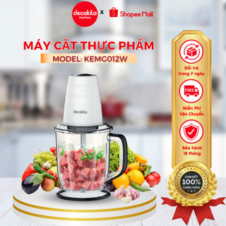 Máy Xay Đa Năng DECAKILA ( KEMG-012W), Máy Xay Đa Năng Xay Thịt Cá Sinh Tố Tiện Lợi Mẫu Mới 2024