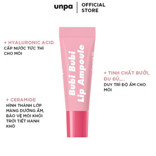 Son Dưỡng Dưỡng Ẩm Cho Môi Căng Mọng Unpa Bubi Bubi Lip Ampoule 10g