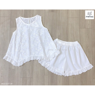 Set thô hoa thêu nổi MLS
