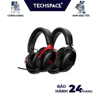 Tai nghe gaming HyperX Cloud III Wireless (Hàng chính hãng) -Bảo hành 24 tháng