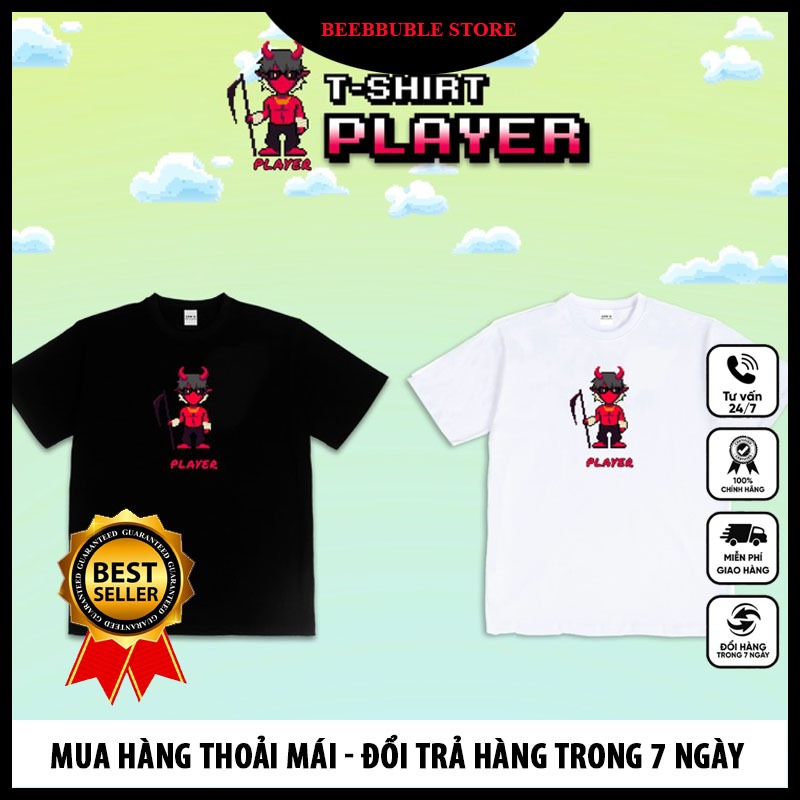 Áo Phông T-shirt "PLAYER" [LOW G PIXEL COLLECTION]