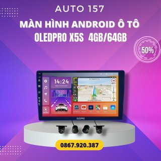 Màn hình dvd android cho ô tô oled x5s new tích hợp camera 360 9 inch ram 4/64chip 8 nhân. lắp xe ô tô, bh 18 tháng