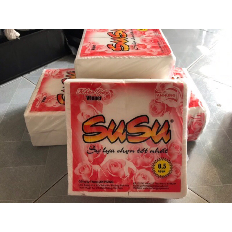 Khăn Giấy rút Su Su 500g