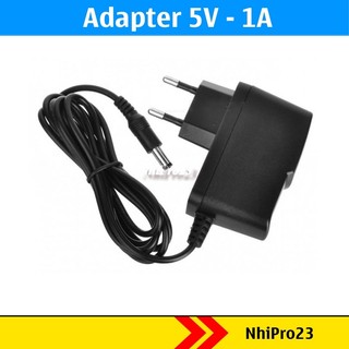 Nguồn Adapter 5V 1A đầu jack dc 5.5*2.1mm