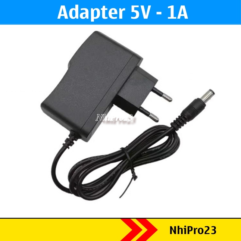 Nguồn Adapter 5V 1A đầu jack dc 5.5*2.1mm