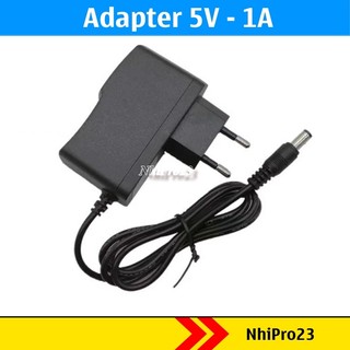 Nguồn adapter 5v 1a đầu jack dc 5.5*2.1mm