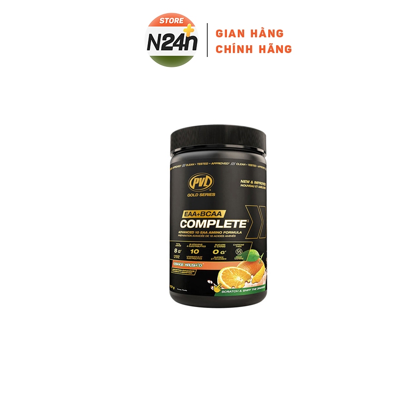 PVL EAA + BCAA (90 lần dùng) | EAA Amino Acid Hỗ Trợ Phục Hồi Cơ Bắp