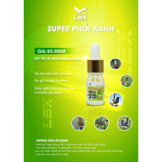 Thuốc Chim Cảnh Lâm Bầu Xô - Hỗ Trợ Tất Cả Các Vấn Đề Về Chim Cảnh, điều trị đường ruột, ho khan cho chim cảnh