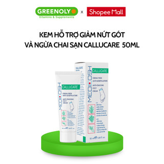 Kem Giảm Nứt Gót Chân & Chai Sạn Medicosh Callucare Nhập Khẩu Từ Ý Tuýp 50ml