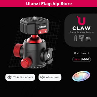 Ulanzi u-100 - đầu ballhead dành cho tripod và máy ảnh xoay 360° khả năng tải 20kg