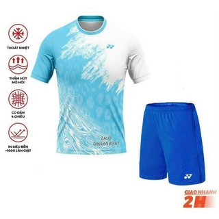 Áo Thể Thao Yonex Chất Cotton cao cấp thấm hút mồ hôi cực tốt