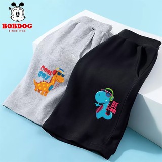 Quần đùi bé trai BOBDOG 2024, quần đùi chất da cá cạp chun co dãn cho bé