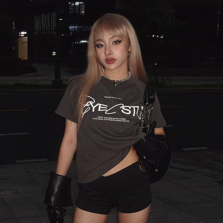 Áo thun EYEC Alison Baby tee cotton tay ngắn