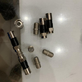 jack ,rắc tivi F5 nén,rắc FF nối dây cáp đồng trục ,bóp dọc dùng cho dây ăng ten gắn vào tivi 5 cặp