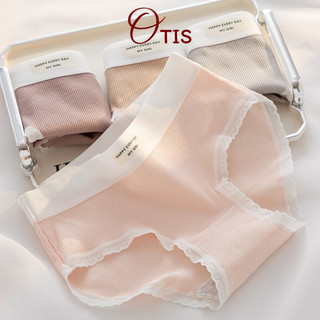 Quần Lót Nữ Co Giãn Chất Liệu Cotton Thoáng Mát Kiểu Dáng Nữ Tính Đáng Yêu OTIS 267