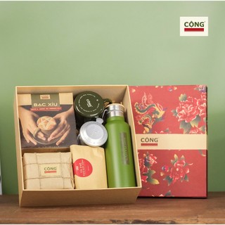 Set quà tặng 2024 cộng cà phê - set 06