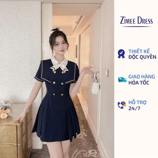  Váy Liền Xếp Ly Chiết Eo Cột Nơ Tạo Điểm Nhấn Thiết Kế Trẻ Trung Siêu Tôn Dáng Meli Dress 