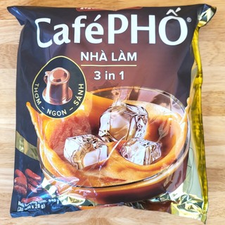  TÚI LỚN NHÀ LÀM  CAFÉ PHỐ 840g   30 gói  CÀ PHÊ SỮA  thơm – ngon - sánh   VN  MACCOFFEE 3 in 1 Coffee 
