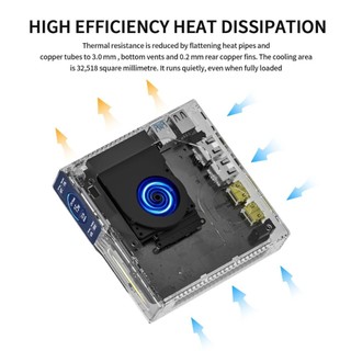 Máy tính Mini PC Acemagic S1 (Intel N100 | 32GB DDR4 | 512GB SSD | Win11)