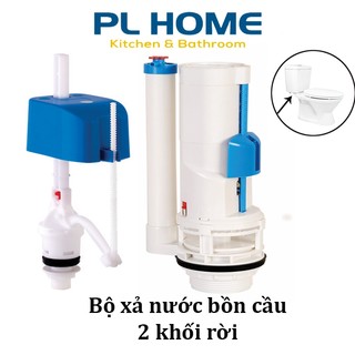 Bộ xả nước bồn cầu dùng cho các loại cầu 2 khối rời, xả 2 nút nhấn