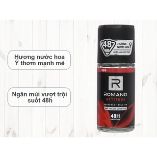 Lăn khử mùi Romano chai 50ml