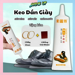 Keo Dán Giày Sneaker Nam Nữ Siêu Dính 60ml, Siêu Bền Chống Thấm Nước, Dính Chắc Bền Lâu ShineUp