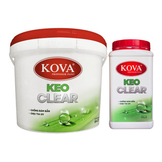 Keo bóng nước KOVA clear W- 4kg