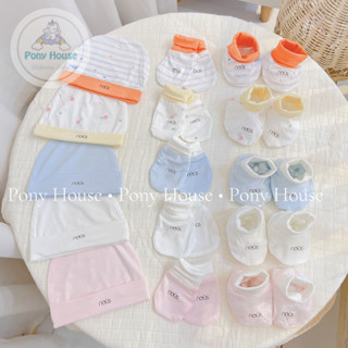 Set Mũ, Bao Tay, Bao Chân Nous Petit - Phụ Kiên Cho Bé Sơ Sinh/ Newborn/NB