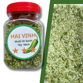 Muối ớt xanh Hai Vinh 90gr .muối rang Tây Ninh chính gốc,thơm ngon