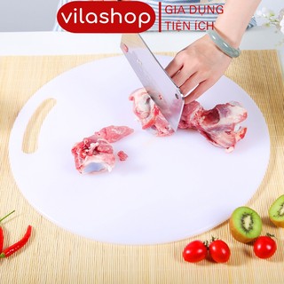 Thớt Nhựa Đa Năng, Thớt Nhà Bếp Vila, Chống Ẩm Mốc Khánh Khuẩn Không Mùi An Toàn