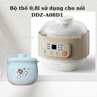 Phụ kiện nồi bear 0.8l_thố sứ,nắp sứ nồi bear 0,8 ddz-a08t1 ,nnc08