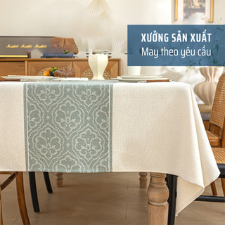 Khăn trải bàn chống thấm, khăn trải bàn decor, phong cách bắc âu