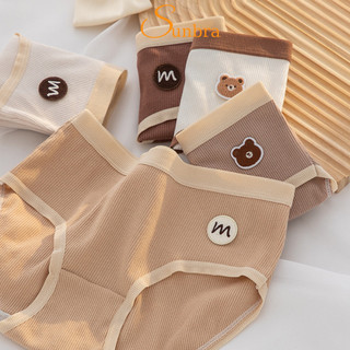 Quần Lót Cotton Co Giãn Thoáng Mát Cho Nữ Kiểu Dáng Đáng Yêu SUNBRA 426