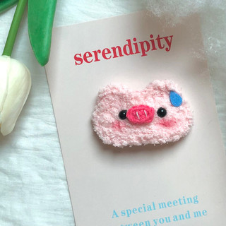Kẹp tóc len handmade Shop Moomin siêu dễ thương cho bạn gái phù hợp với mọi lứa tuổi