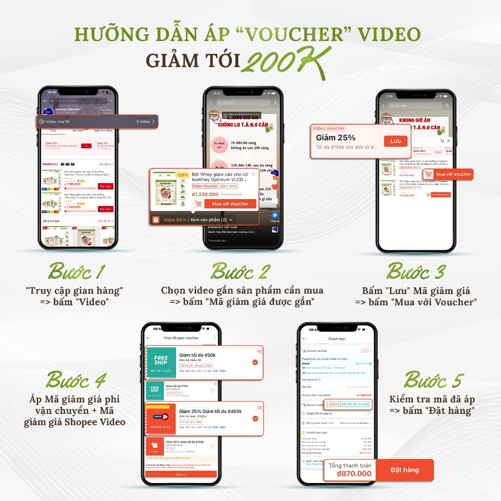 Bột Whey giảm cân cho nữ IsoWhey Complete vị chuối, hỗ trợ tăng cơ giảm mỡ 21 lần dùng, hộp 672g