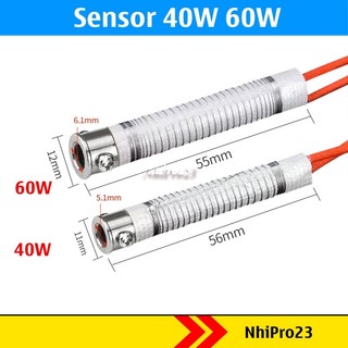 Sensor hàn 40w, 60w - ruột thay thế cho mỏ hàn nung