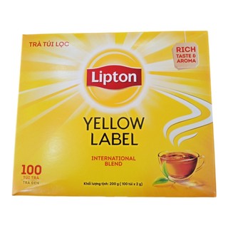 Trà lipton 100 túi