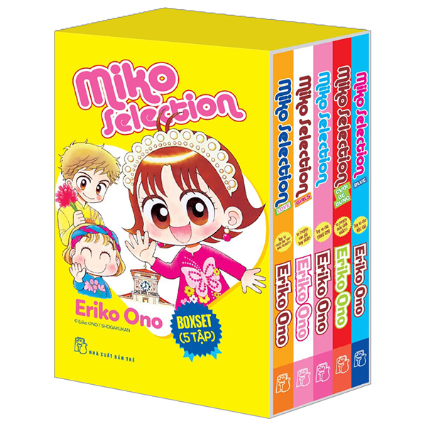 Truyện tranh - Boxset Nhóc Miko Cô Bé Nhí Nhảnh - Miko Selection (Bộ 5 Tập)