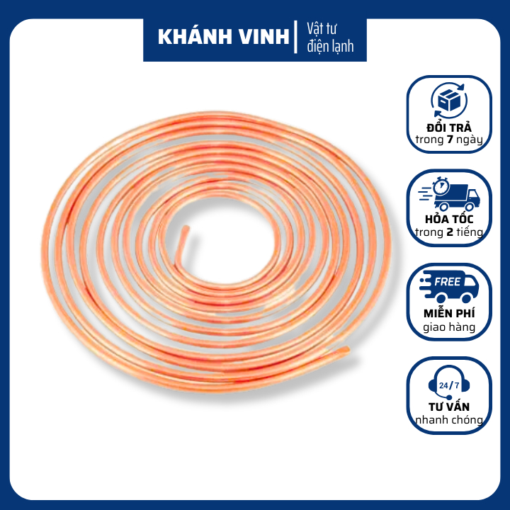 Cáp tủ lạnh (mao dẫn tủ lạnh) loại tốt [Điện lạnh Khánh Vinh]
