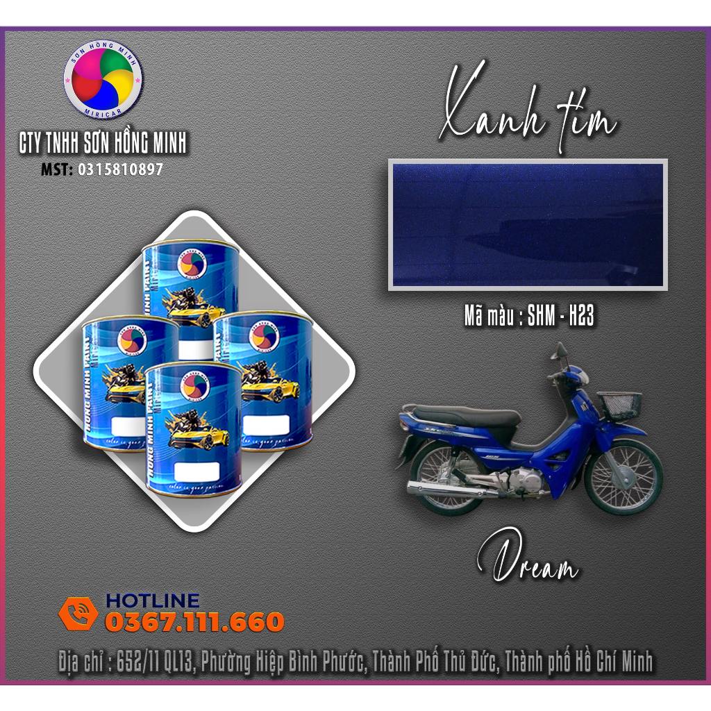 Sơn Màu xanh tím - Honda Dream - SHM - H23
