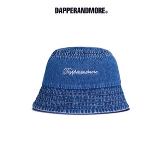 Mũ Bucket DAPPERANDMORE Chất Denim Dày Dặn Thêu Chữ Sắc Nét - Mũ Bucket Jean D&M Urban